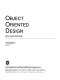 Object oriented design with applications /