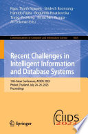 Recent Challenges in Intelligent Information and Database Systems [E-Book] : 15th Asian Conference, ACIIDS 2023, Phuket, Thailand, July 24-26, 2023, Proceedings /