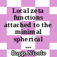 Local zeta functions attached to the minimal spherical series for a class of symmetric spaces [E-Book] /