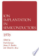 Ion Implantation in Semiconductors 1976 [E-Book] /