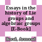 Essays in the history of Lie groups and algebraic groups [E-Book] /