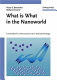 What is what in the nanoworld : a handbook on nanoscience and nanotechnology /