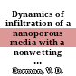 Dynamics of infiltration of a nanoporous media with a nonwetting liquid / [E-Book]