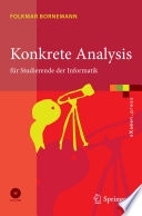 Konkrete Analysis : für Studierende der Informatik [E-Book] /