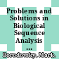 Problems and Solutions in Biological Sequence Analysis [E-Book] /
