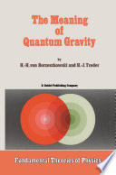 The Meaning of Quantum Gravity [E-Book] /