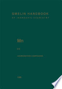 Mn Manganese [E-Book] : Coordination Compounds 6 /