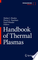 Handbook of Thermal Plasmas [E-Book] /