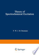 Theory of Spectrochemical Excitation [E-Book] /