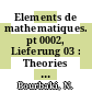 Elements de mathematiques. pt 0002, Lieferung 03 : Theories spectrales. chapitres 1 et 2.