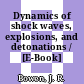 Dynamics of shock waves, explosions, and detonations / [E-Book]