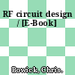 RF circuit design / [E-Book]