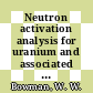 Neutron activation analysis for uranium and associated elements : a paper proposed for presentation at the ERDA-GJO symposium on hydrogeochemical and stream sediment reconnaissance in Grand Junction, Colorado, March 16 - 17, 1977 [E-Book] /