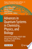 Advances in Quantum Systems in Chemistry, Physics, and Biology [E-Book] : Selected Proceedings of QSCP-XXIII (Kruger Park, South Africa, September 2018) /