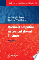 Natural Computing in Computational Finance [E-Book] : Volume 2 /