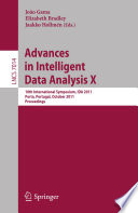 Advances in Intelligent Data Analysis X [E-Book] : 10th International Symposium, IDA 2011, Porto, Portugal, October 29-31, 2011. Proceedings /