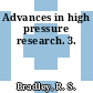 Advances in high pressure research. 3.