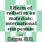 Effects of radiation on materials: international symposium 0011: proceedings : Scottsdale, AZ, 28.06.82-30.06.82.