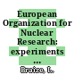 European Organization for Nuclear Research: experiments at CERN in 1984.