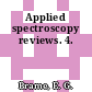 Applied spectroscopy reviews. 4.