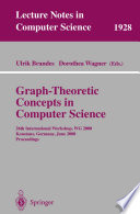 Graph-Theoretic Concepts in Computer Science [E-Book] : 26th International Workshop, WG 2000 Konstanz, Germany, June 15–17, 2000 Proceedings /