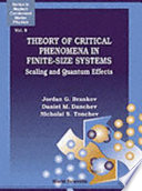 Theory of critical phenomena in finite-size systems : scaling and quantum effects /