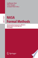 NASA Formal Methods [E-Book] : 5th International Symposium, NFM 2013, Moffett Field, CA, USA, May 14-16, 2013. Proceedings /