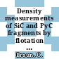 Density measurements of SiC and PyC fragments by flotation in homogeneous and isothermal liquids : paper presented at the 4th Dragon Project Quality Control Working Party meeting at Grenoble on 19th and 20th april, 1972 [E-Book] /