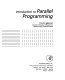 Introduction to parallel programming /