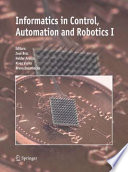 Informatics in control, automation and robotics I [E-Book] /