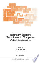 Boundary Element Techniques in Computer-Aided Engineering [E-Book] /
