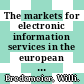 The markets for electronic information services in the european economic area 1994 - 2003. 2. Future developments, case studies, suppply side survey, demand side survey /