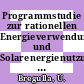 Programmstudie zur rationellen Energieverwendung und Solarenergienutzung in Gebäuden Vol 3: Schwerpunkt Raumkonditionierung.