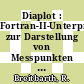 Diaplot : Fortran-II-Unterprogramm zur Darstellung von Messpunkten im doppellogarithmischen Koordinatensystem mit dem Schnelldrucker : Kopie.