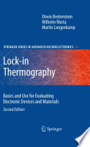 Lock-in thermography : basics and use for evaluating electronic devices and materials [E-Book] /