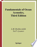Fundamentals of Ocean Acoustics [E-Book] /