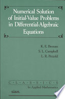 Numerical solution of initial value problems in differential algebraic equations.