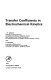 Transfer coefficients in electrochemical kinetics /