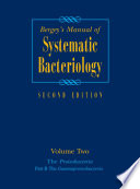 Bergey’s Manual® of Systematic Bacteriology [E-Book] : Volume Two TheProteobacteriaPart B TheGammaproteobacteria /