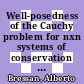 Well-posedness of the Cauchy problem for nxn systems of conservation laws [E-Book] /