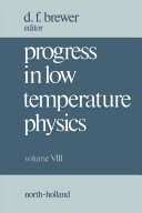 Progress in low temperature physics. 8.