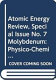 Molybdenum : Physico-chemical properties of its compounds and alloys.