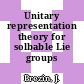 Unitary representation theory for solbable Lie groups /