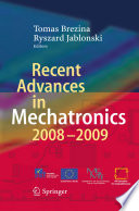 Recent Advances in Mechatronics [E-Book] /