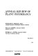 Annual review of plant physiology. 30.