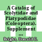 A Catalog of Scolytidae and Platypodidae (Coleoptera). Supplement 2 (1995-1999) [E-Book] /