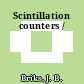 Scintillation counters /