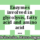 Enzymes involved in glycolysis, fatty acid and amino acid biosynthesis : active site mechanisms and inhibition [E-Book] /