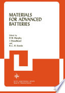 Materials for Advanced Batteries [E-Book] /