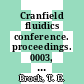 Cranfield fluidics conference. proceedings. 0003, volume 01 : Torino, 08.05.68-10.05.68 /